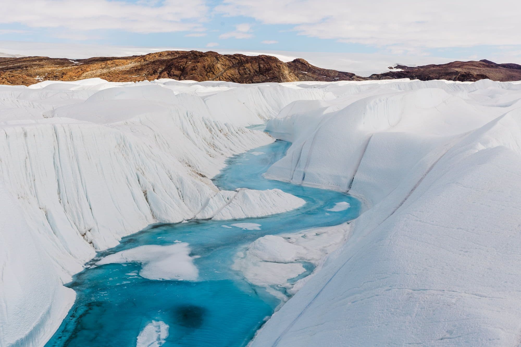 Marvel at the Blue Rivers