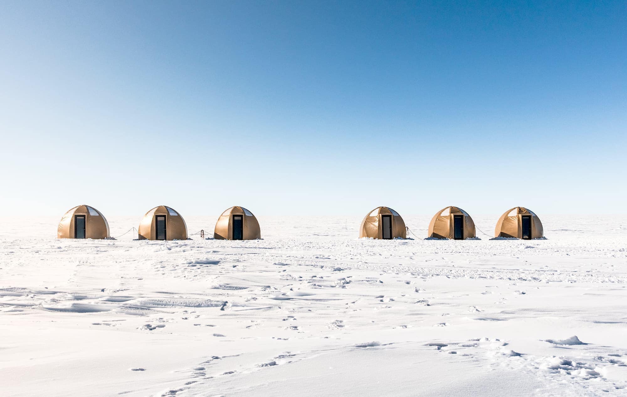 Dixies Camp on the High Polar Plateau
