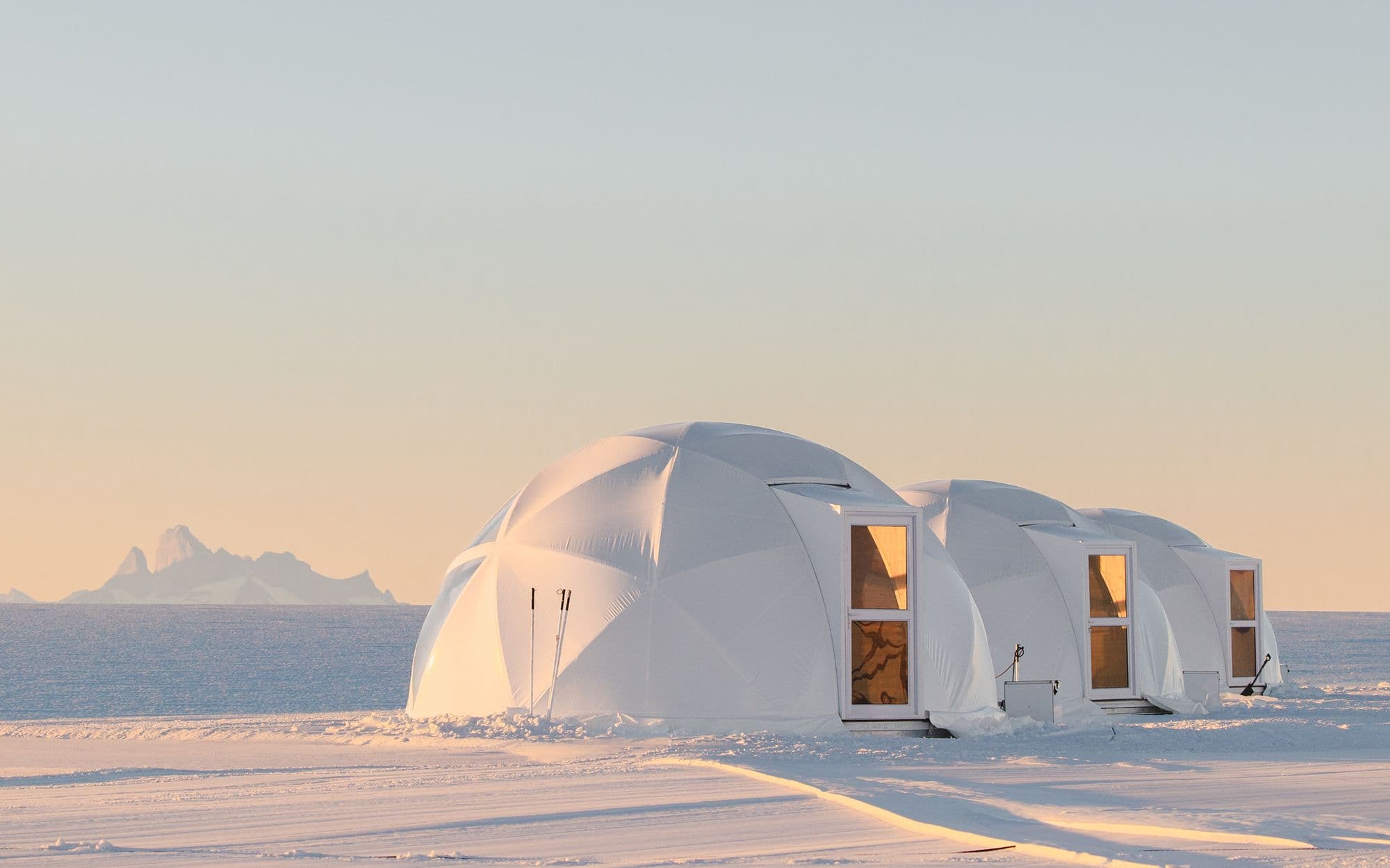Beneath the backdrop of the T-rex mountain range.
