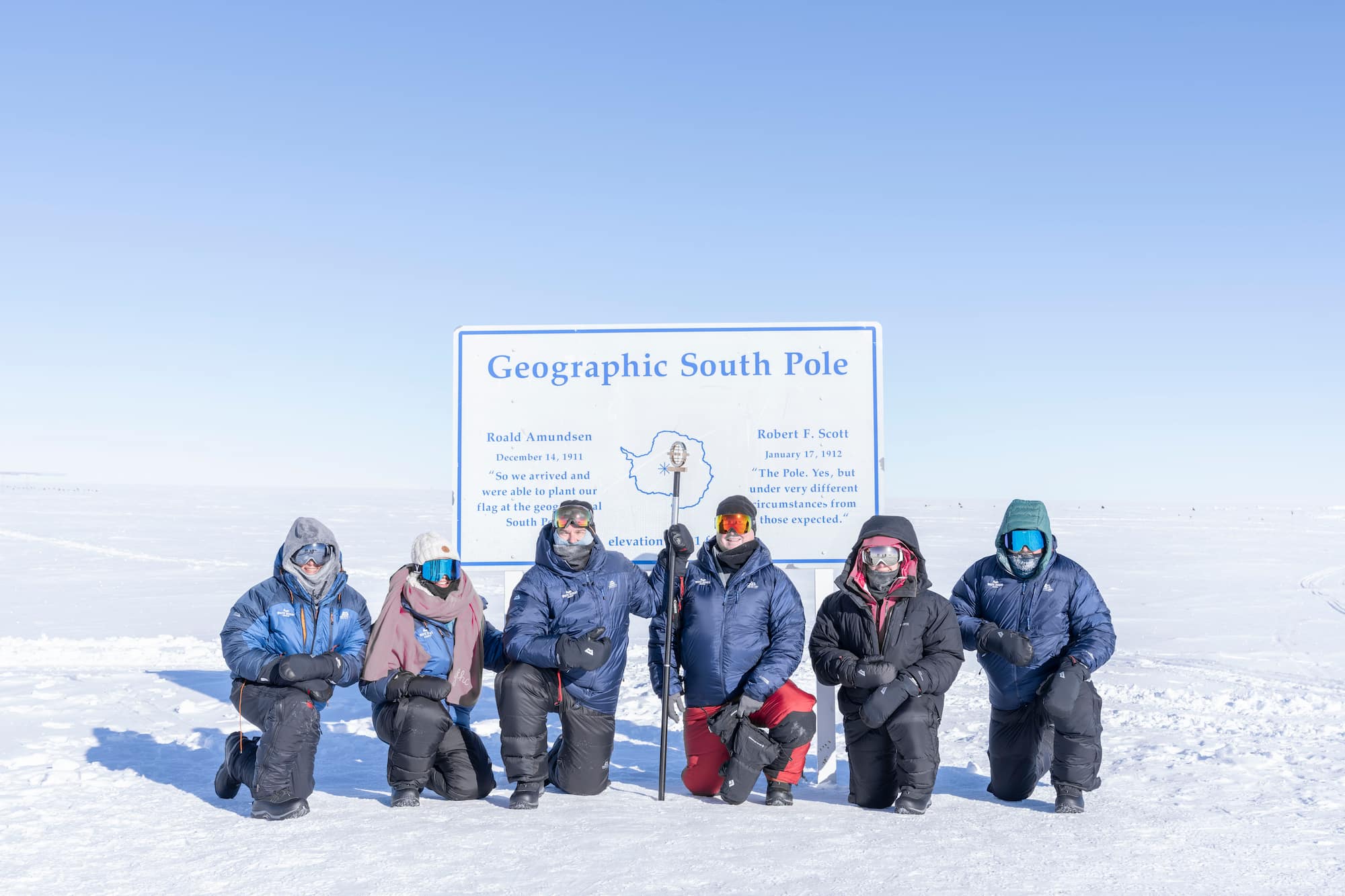 The Geographic South Pole