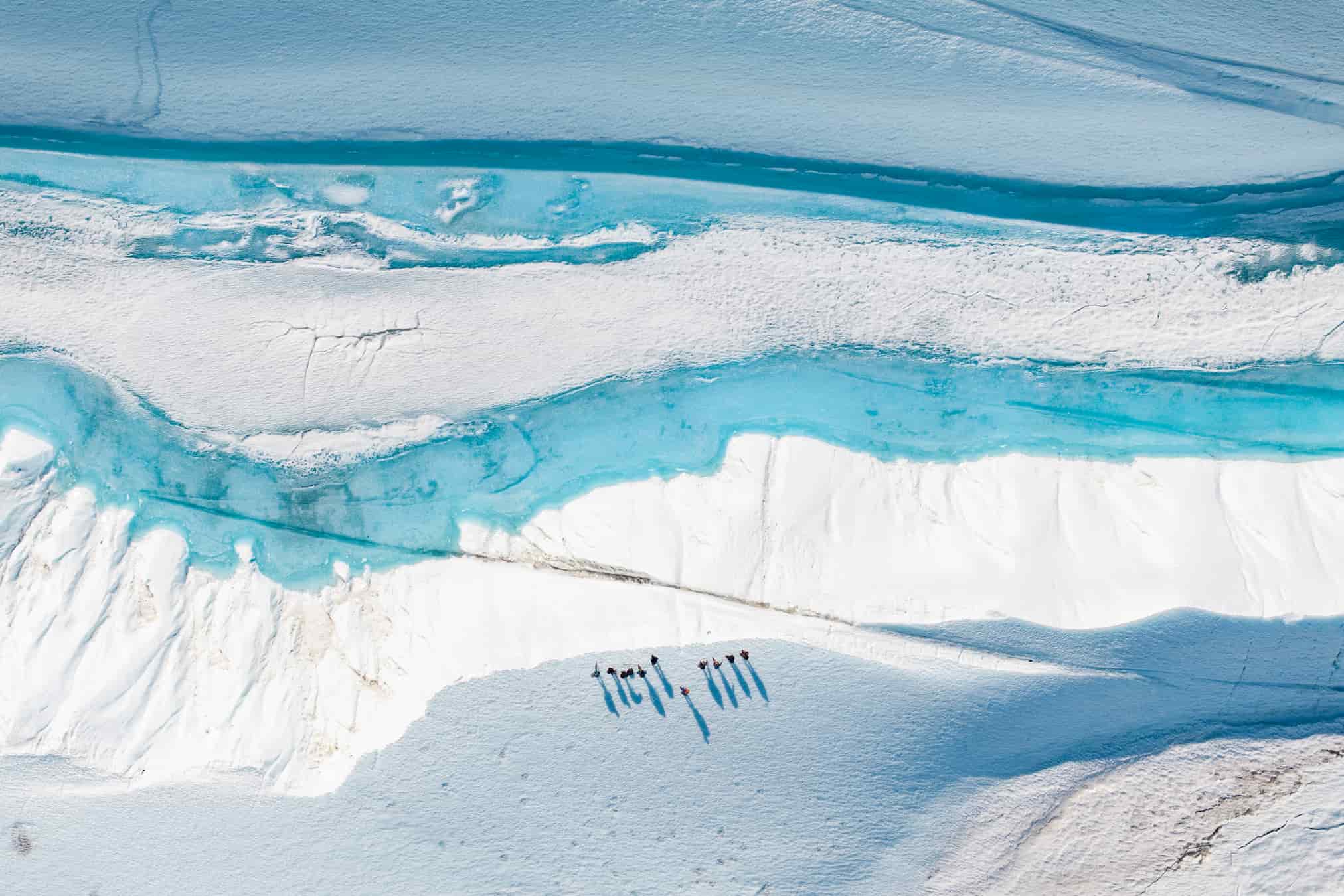 Hike and picnic at the iridescent Blue Rivers