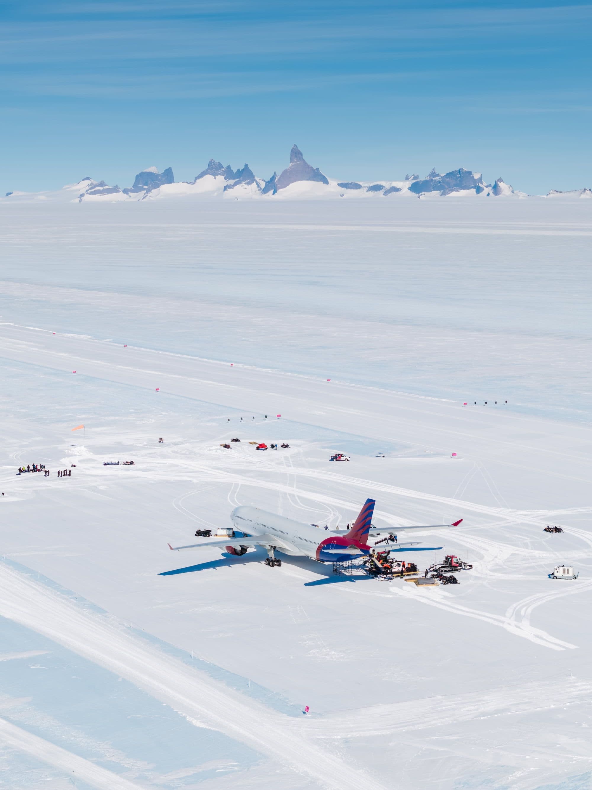 Arrival in Antarctica
