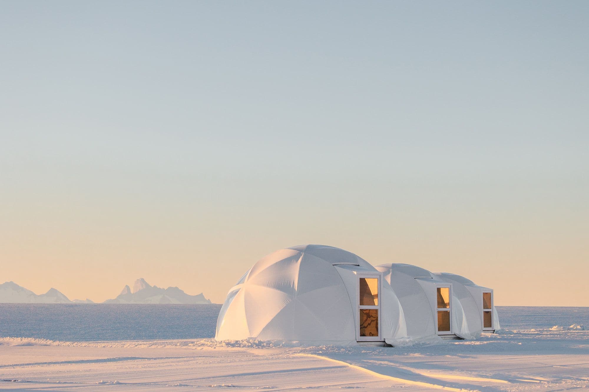 Beneath the backdrop of the T-rex mountain range.