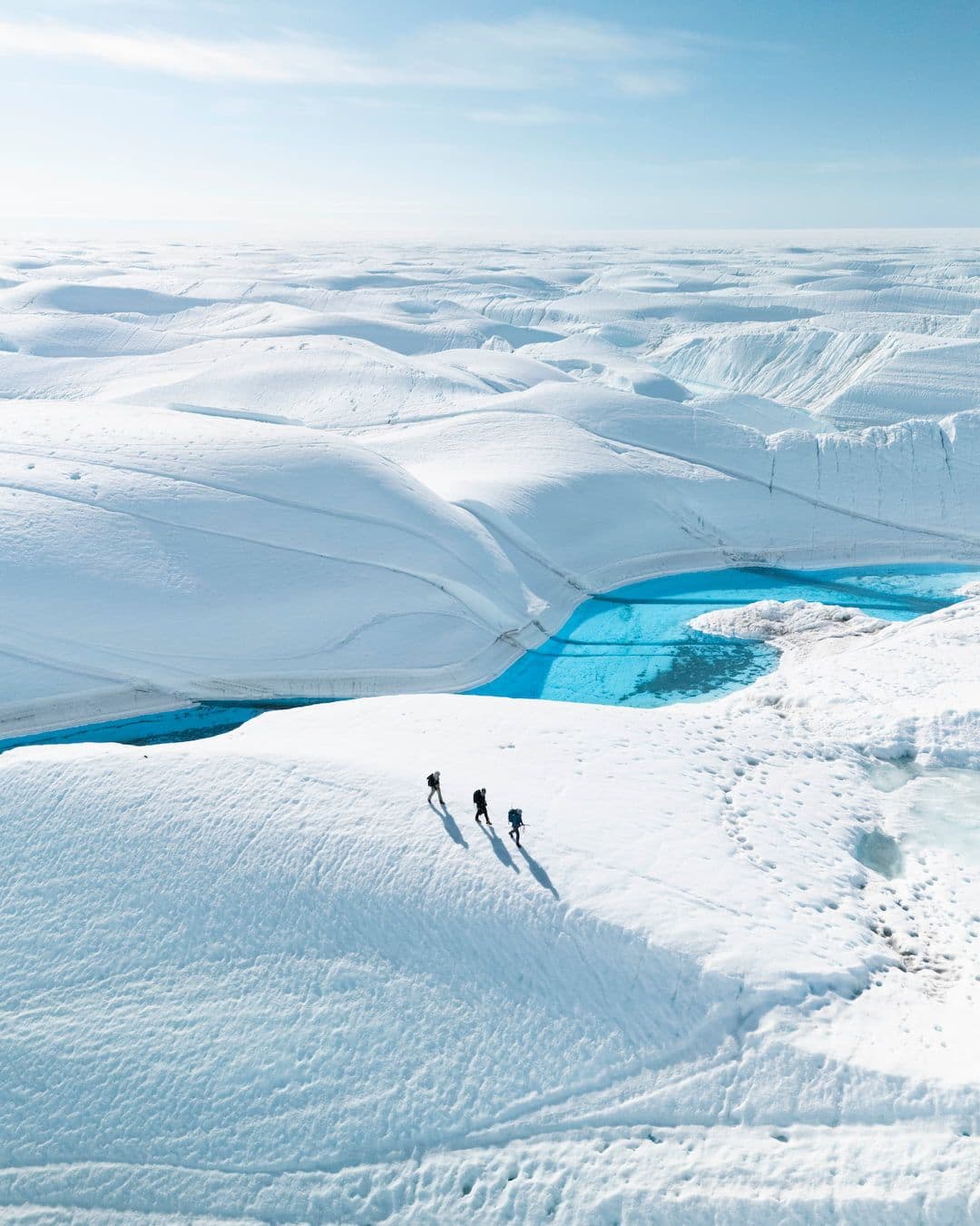 Arrival in Antarctica